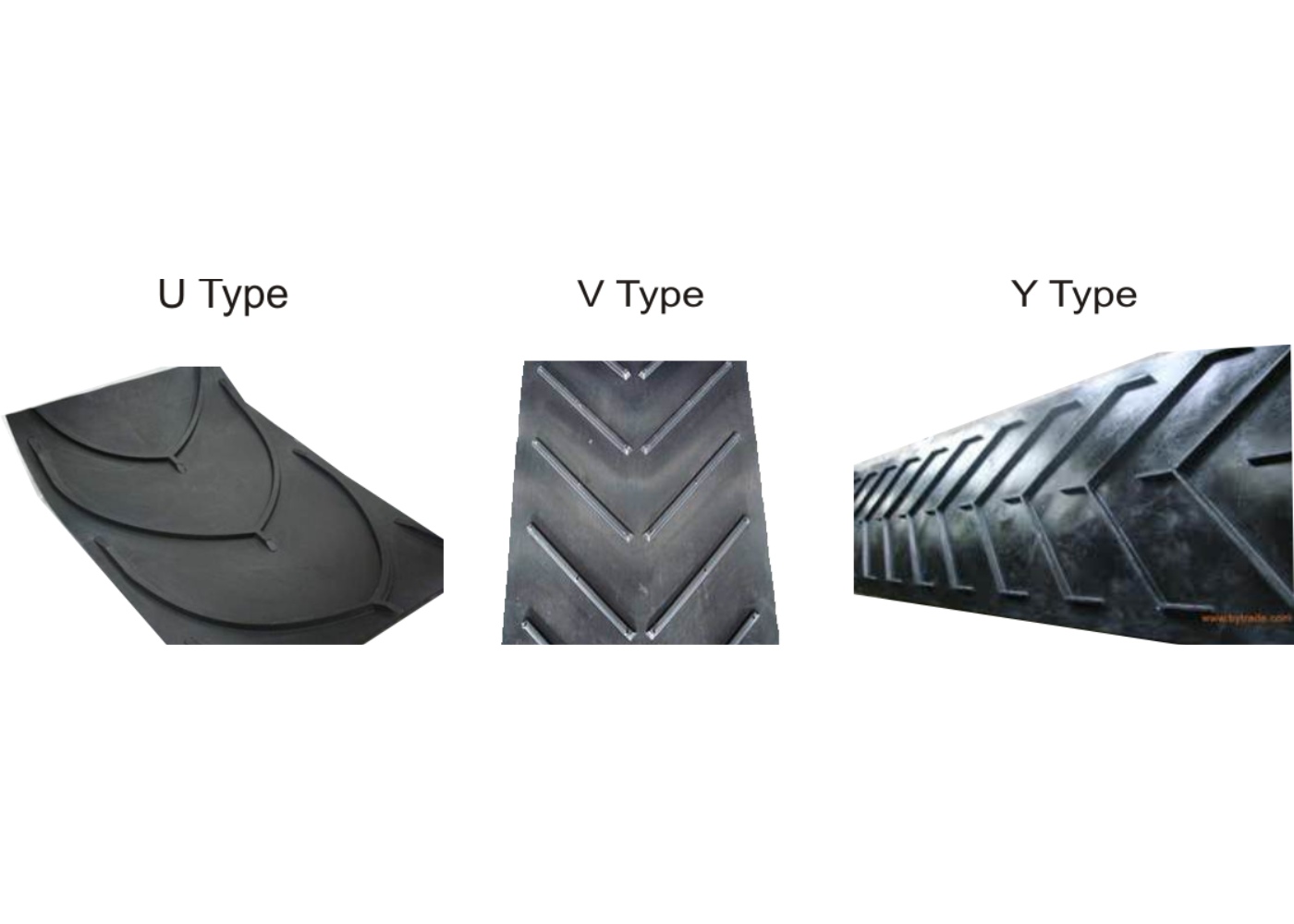 Chevron conveyor belt